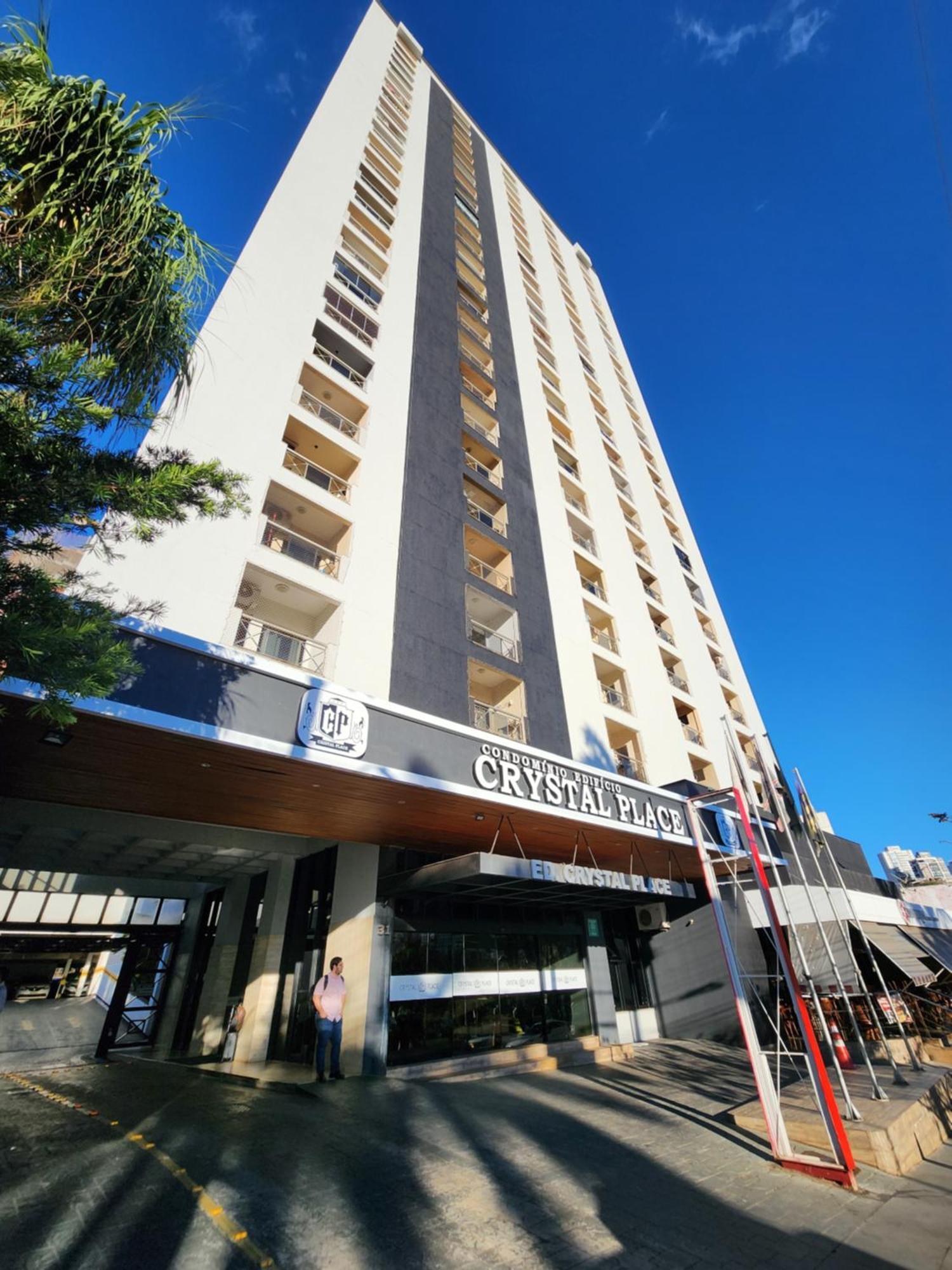 Flat Apart Hotel Crystal Place Goiânia Exteriör bild