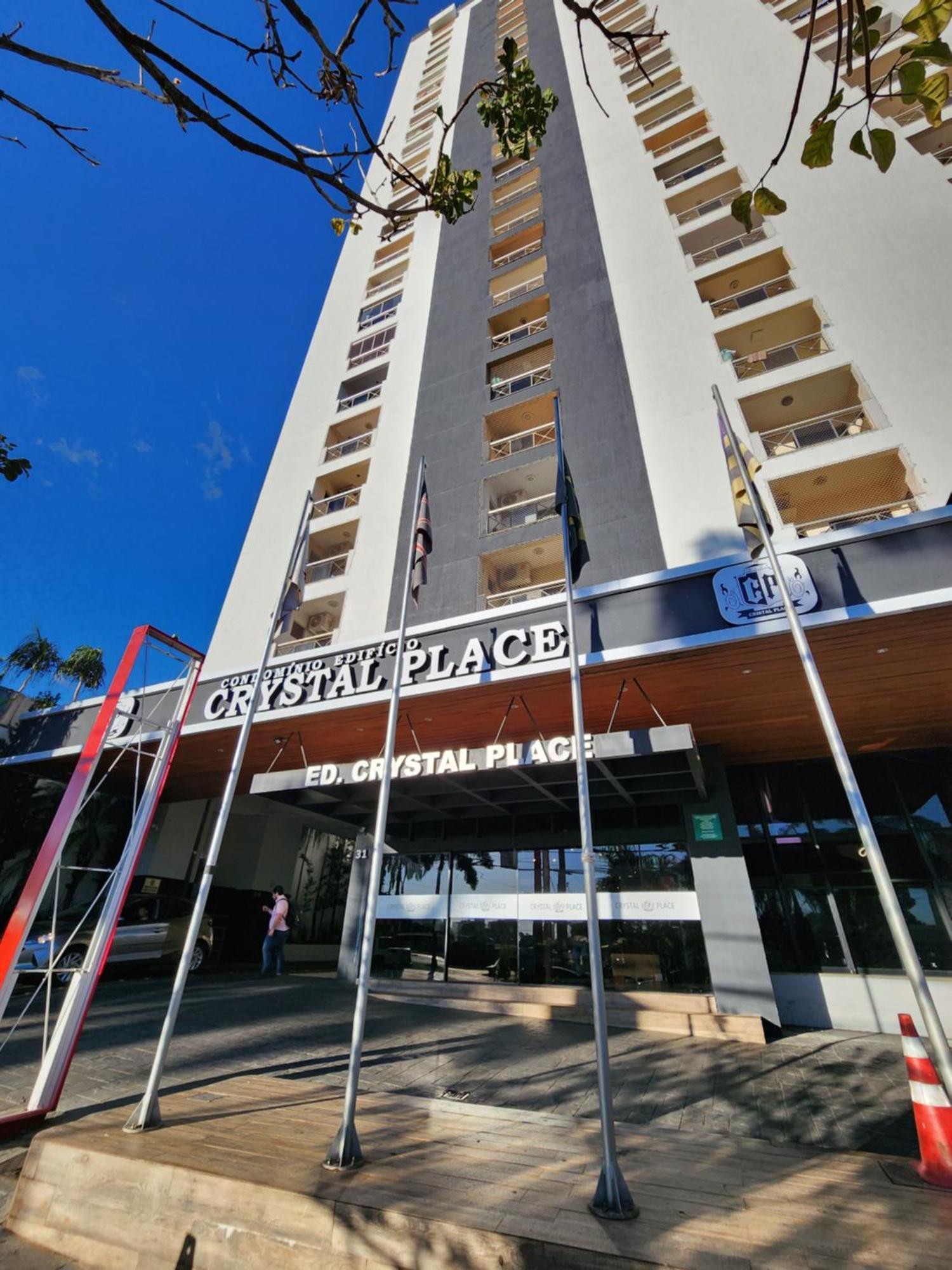 Flat Apart Hotel Crystal Place Goiânia Exteriör bild